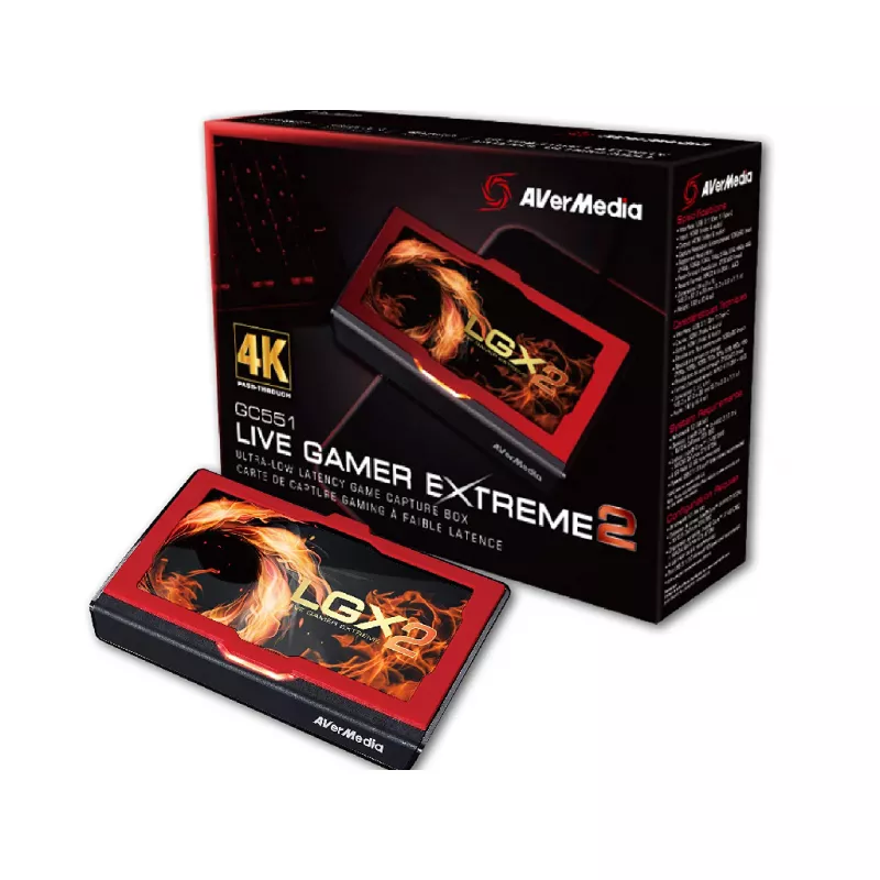 Карта видеозахвата avermedia live gamer extreme 2 gc551