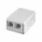 Conector RJ45 OEM Wall 2xJack 6P: 2C/4C/6C,  LY-US029