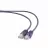 Patchcord Cablexpert PP12-0.5M/V Purple, 0.5m UTP, Cat.5E