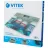 Cantar de podea VITEK VT-8070, 180 kg,  Sticla,  Multicolor, 2 x AAA