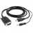 Кабель видео Cablexpert A-HDMI-VGA-03-6, HDMI, VGA+3.5mm jack, male-male,  1.8m