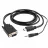 Cablu video Cablexpert A-HDMI-VGA-03-10, HDMI, VGA+3.5mm jack, male-male,  3.0m