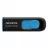 Флешка ADATA UV128 Black-Blue, 64GB, USB3.0