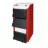 Cazan pe combustibil solid MAYAK AOT Standart PLUS, 12 kW ,   Control mecanic,  Rosu,  Negru