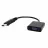 Адаптер Cablexpert AB-DPM-VGAF-02 Black, Adapter DP M to VGA F