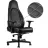 Fotoliu Gaming NobleChairs Icon NBL-ICN-PU-BPW Black/White, Metal, Piele eco, Gazlift, 150 kg, 165-190 cm, Negru, Alb