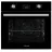 Cuptor electric incorporabil TORNADO TRC-6597 TOUCH BL, 65 l,  Grill,  Timer,  9 moduri,  Autocuratare traditionala,  Negru, A