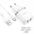 Зарядное устройство Hoco N4 Aspiring dual port charger set for Type-C White