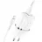 Зарядное устройство Hoco N4 Aspiring dual port charger set for Lightning White