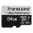 Карта памяти TRANSCEND TS64GUSD340S, MicroSD 64GB, Class 10,  UHS-I (U3),  SD adapter