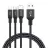 Cablu OEM 3in1 Cable Nillkin,  Swift,  Micro-USB/Type-C/Lightning,  1.5M,  BlackElectricity: 5V/2A Charging and data syncronisation Fl