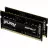 Модуль памяти KINGSTON FURY Impact (KF432S20IBK2/16), SODIMM DDR4 16GB (2x8GB) 3200MHz, CL20,  1.2V