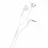 Наушники проводные Ploos capsule earphone with mic,  White