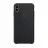 Husa Xcover Xcover husa p/u iPhone XS Max,  Liquid Silicone,  Black, 6.5"