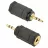 Кабель аудио Cablexpert A-3.5F-2.5M, Audio adapter 3-pin*2.5 mm jack to 3-pin*3.5 mm socket