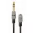 Кабель аудио Cablexpert A-63M35F-0.2M, Audio adapter 6.35 mm jack to 3-pin*3.5 mm socket,  0.2 m