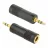 Кабель аудио Cablexpert A-6.35F-3.5M, Audio adapter 6.35 mm socket to 3-pin*3.5 mm jack