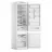 Встраиваемый холодильник WHIRLPOOL WHC20 T593, 280 л, No Frost, Быстрое замораживание, Дисплей, 193.5 см, Белый, A++