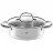 Кастрюля с крышкой Fissler Oala san francisco CASSEROLE 20 cm, 2.1 л, Нержавеющая сталь