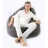 Bean Bag Because Clasic, Gray Pro XXL