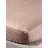 Lenjerie de pat Cottony SLPSL Stripe Satin Brown Nr 8, 2 persoane Euro, Satin de Lux, Maro