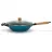 Tigaie Wok FISSMAN Seagreen 4010 (30x8.4 cm), 30 cm, Fonta, Albastru