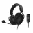 Gaming Casti HyperX Cloud Alpha S Blackout, Black, Solid aluminium build, Microphone: detachable, Frequency response: 13Hz–27,000 Hz, Detachable headset braided cable length:1m+2m extension, Dual Chamber Drivers, 3.5 jack, Virtual 7.1 surround sound