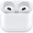 Беспроводные наушники APPLE AirPods 3 MPNY3 with Lightning Charging Case A2897