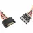 Кабель SATA Cablexpert power extention cable, 0.3 m, CC-SATAMF-01