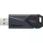 USB flash drive KINGSTON 128GB USB3.2 DataTraveler Exodia Onyx Black, Moving cap design, Sleek matte black casing, Key ring (Read 100 MByte/s, Write 12 MByte/s)