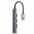 Концентратор USB GEMBIRD UHB-U3P4-01, Silver, USB  3.0 Hub 4-port, 1*USB3.0; 3*USB2.0