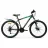 Велосипед AIST Quest черно-зеленый 26 сталь 21 V-brake V-brake крылья пластиковые, 26", 21 скорость, Черный, Зеленый