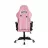 Fotoliu Gaming Havit GC932, Headrest & Lumbar cushion, 2D Armrest, 166 degrees, Pink, Gazlift, 120 kg, 127-135 cm, Roz, Alb