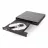 Unitate optica GEMBIRD External DVD USB Drive Gembird DVD-USB-04, CD-DA, CD-R, CD-RW, DVD+R, DVD+R DL, DVD+RW, DVD-R, DVD-R DL, DVD-RAM, DVD-ROM DL, DVD-RW, DVD-Video, Supported disc diameter: 80 mm,120 mm, USB2.0, Black, Retail