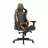 Fotoliu Gaming Lumi Premium Gaming Chair with Headrest & Lumbar Support CH06-34, Black/Orange, Gazlift, 180 kg, Negru, Oranj