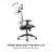 Fotoliu Gaming Lumi Ergonomic Office Chair CH05-18, Black, Gazlift, 150 kg, Negru