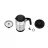 Aparat de cafea NESPRESSO Aeroccino 4, 490 W, 0.24 l, Inox, Negru