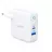 Incarcator Anker PowerPort PD+ 2, USB-C, USB-A, 35W (PowerDelivery (20W) and USB-A PowerIQ (15W)), white