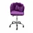 Fotoliu de birou MP 6833 velour 31, Violet