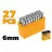 Set de instrumente Tolsen Set 27 punctatoare litere 6mm