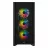 Carcasa fara PSU CORSAIR iCUE 4000X RGB Tempered Glass Mid-Tower ATX Case Black no PSU