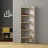 Etajera MLAND OPPA BOOKCASE, Stejar, Alb