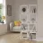 Etajera MLAND RAIL BOOKCASE NO.1, Alb