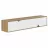 Tumba pentru TV MLAND SPARK TV UNIT - OAK - WHITE, Alb, Stejar