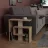 Стеллаж MLAND SALY SIDE TABLE - OAK - WHITE