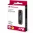 Жёсткий диск внешний TRANSCEND 1.0TB Portable SSD ESD310C Black, USB-A/C 3.2 (71.3x20x7.8 mm, 11g, R/W:1050/950 MB/s)