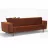 Canapea Modalife Loft 3 seater sofa, Maro, 238x97x81