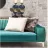 Canapea Modalife Urla 3 seater sofa Green, Verde, 216x100x78