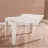 Стол Modalife Bianco, Белый, 120-160x85-120x77