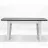 Masa Modalife White Avrupa table, Alb, 163x99x76